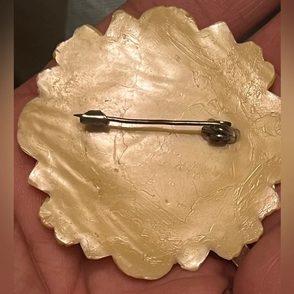 Vintage carved celluloid